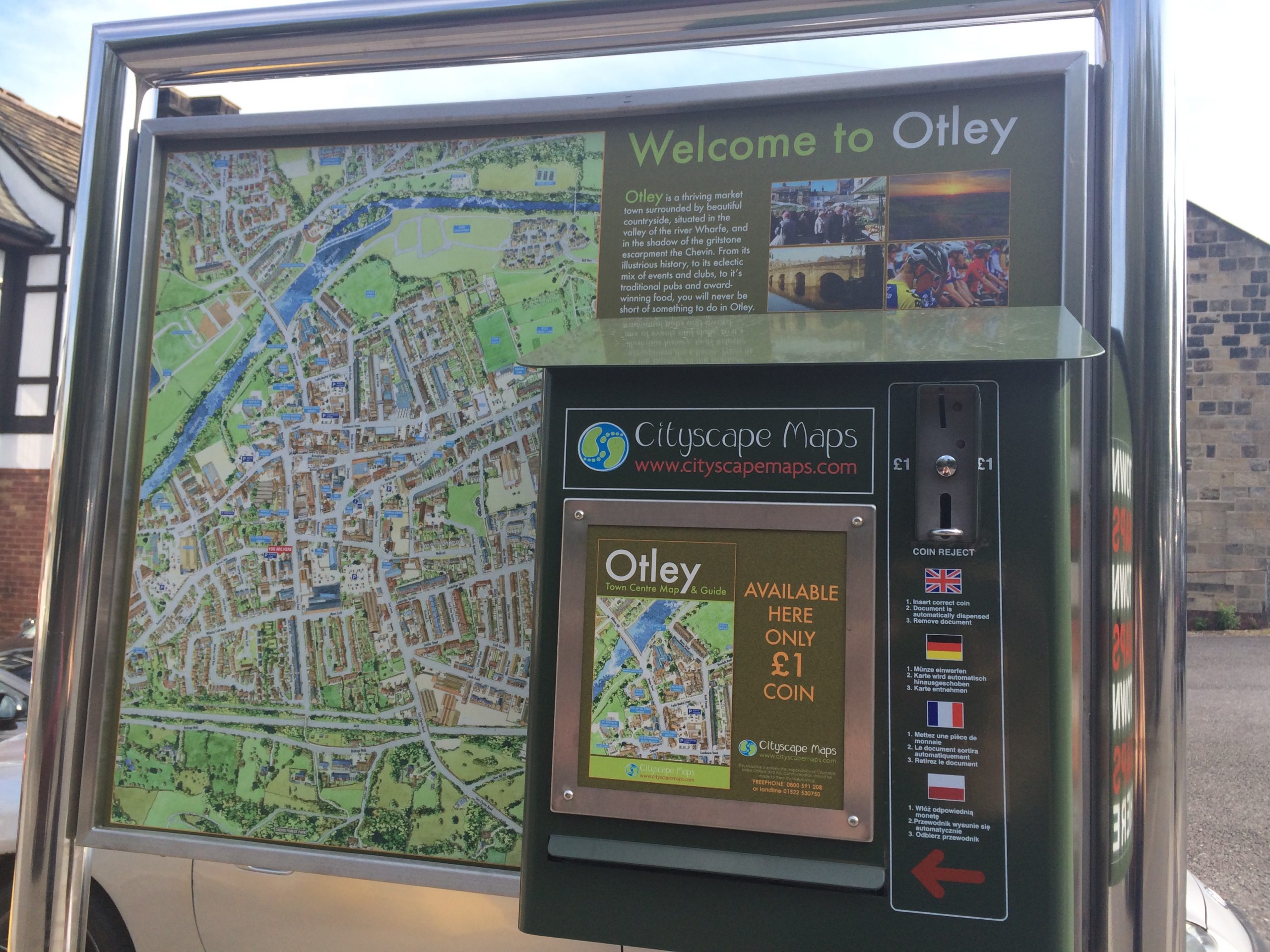 Otley Visitor Car Park Maps - Otley BID
