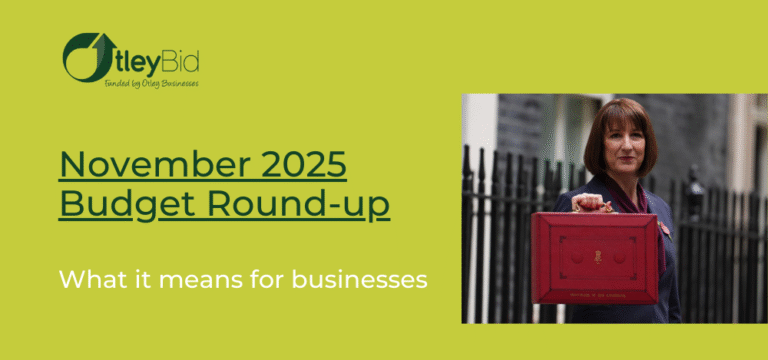Autumn 2025 Budget – What it Means to Small Businesses